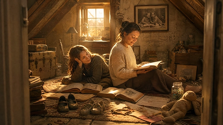 The Girl Who Loved Books: A Childhood Friendship, Lost Dreams, and the Magic of the Brothers Grimm