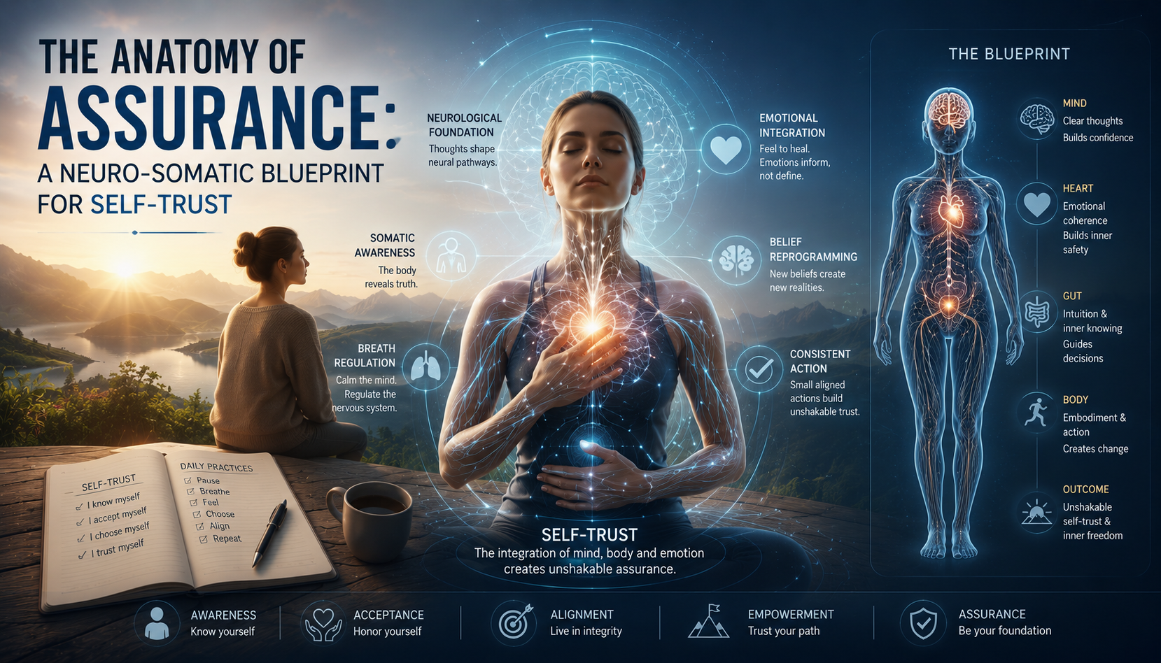The Anatomy of Assurance: A Neuro-Somatic Blueprint for Self-Trust