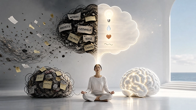How to Declutter Your Mind: The Science of Mental Minimalism