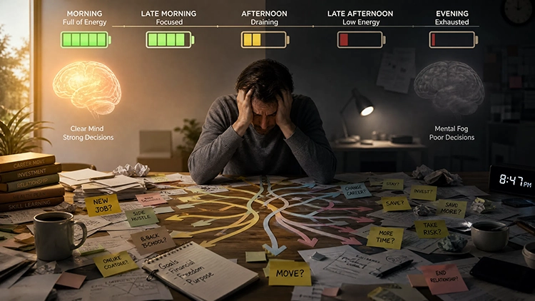 Decision Fatigue Explained: Why Your Brain Stops Making Good Decisions