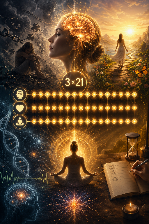 The 3×21 Formula for Subconscious Reprogramming: The Neurological Rhythm of Transformation