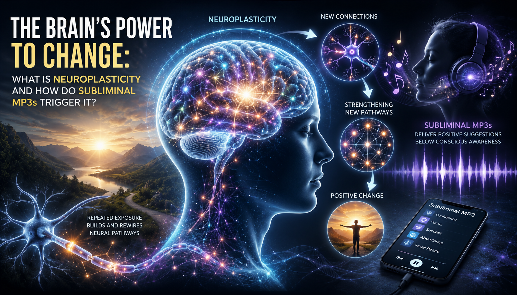 The Brain's Power to Change: What Is Neuroplasticity and How Do Subliminal MP3s Trigger It?