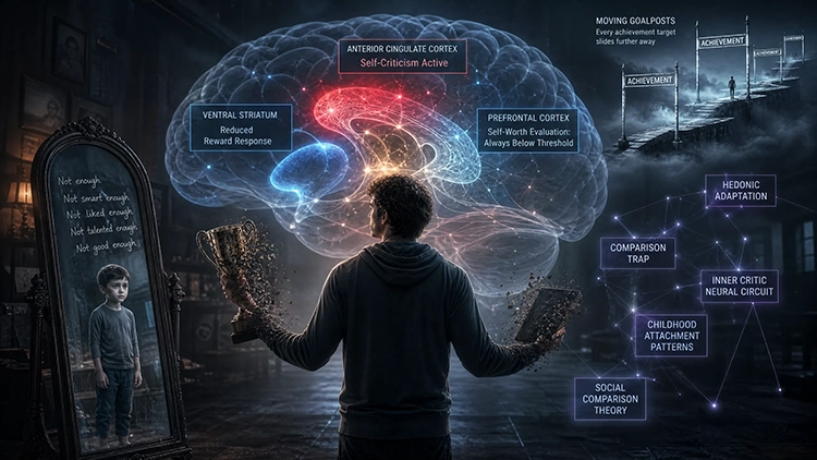 Why You Never Feel Good Enough (The Neuroscience of Self-Worth)